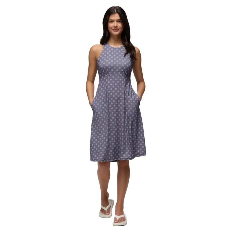 Prana Women's Jewel Lake Summer Dress in Taro Sunbeam-1