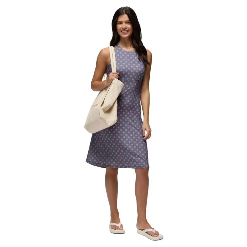 Prana Women's Jewel Lake Summer Dress in Taro Sunbeam-6