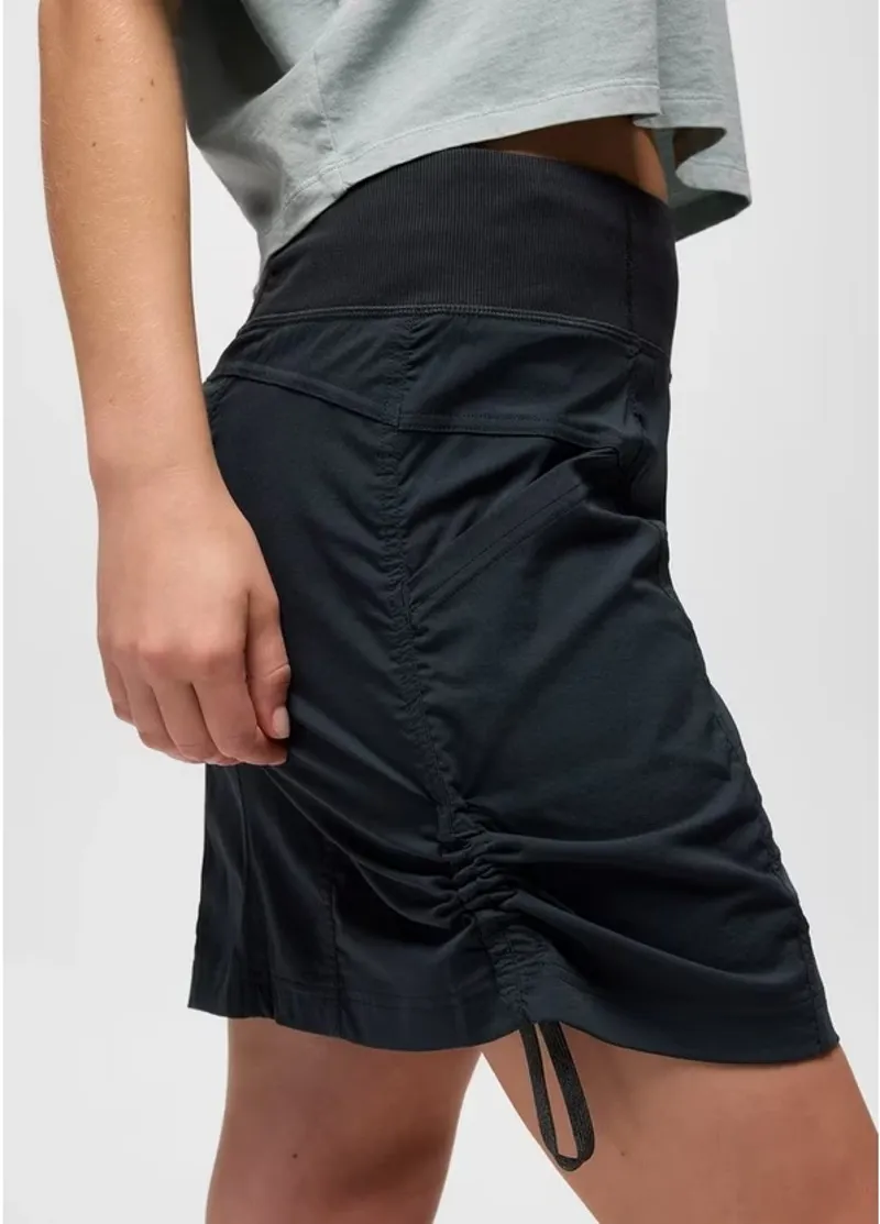 Prana Women's Koen Skort in Black-4
