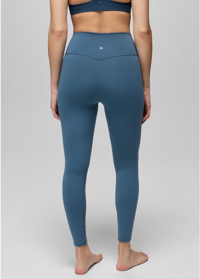 Prana Women's Luxara 7/8 Legging in Bluff Blue-2