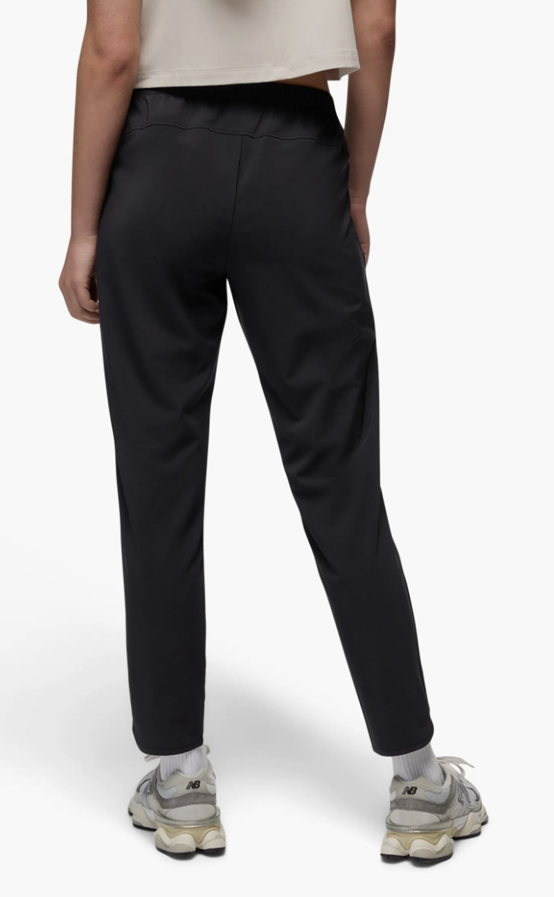 Prana Women's Railay Scallop Pant in Solid Black-1