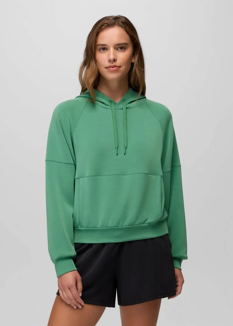 Prana Women's Shea Soft Hoodie in Jade-1