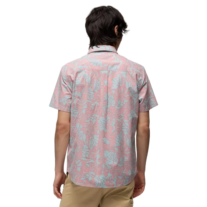 Prana Stimmersee Shirt in Sea Glass Monstera-2