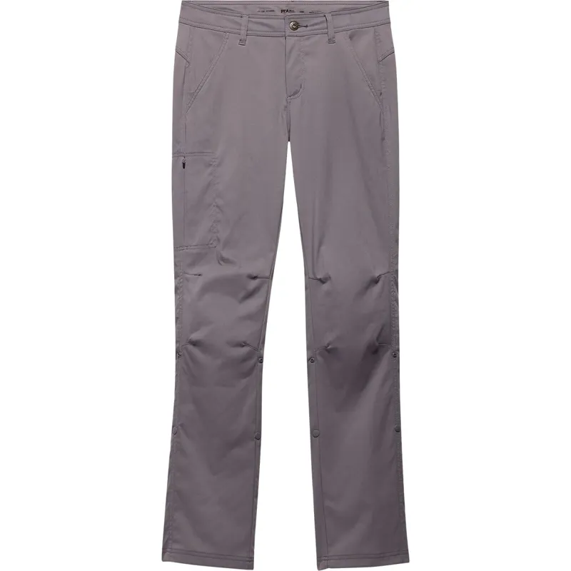 Prana Women's Stretch Zion Mid Rise Pant in Pewter
