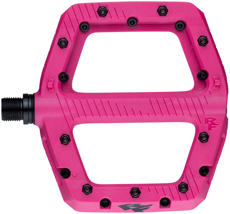 Raceface Chester Platform Composite Pedals 9/16in Large Magenta-1
