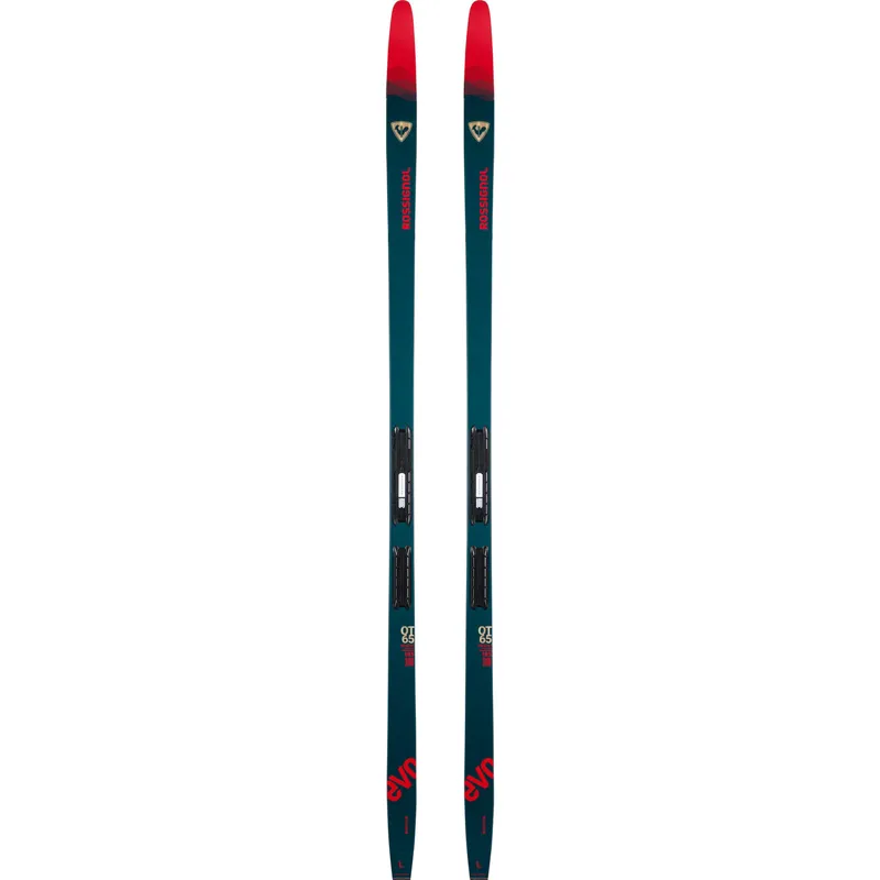 Rossignol Evo OT 65 Positrack Nordic Skis with Control Step In Binding