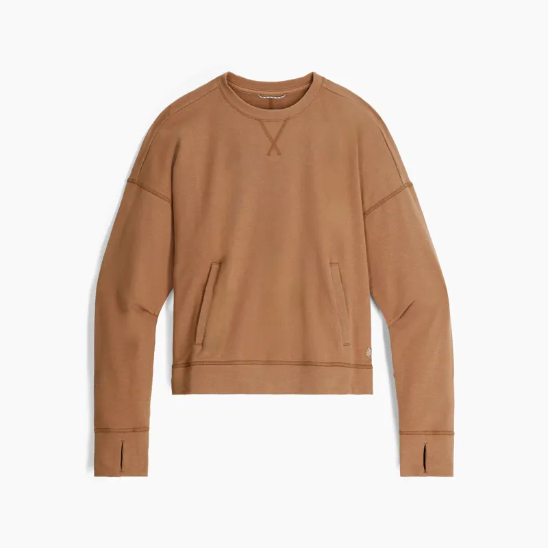 Royal Robbins Women's Avonelle Sweatshirt in Tawny