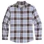 Royal Robbins Lieback Organic Cotton Flannel Shirt in Shasta/Oak Plaid