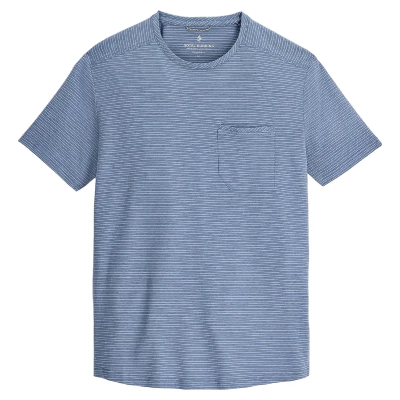 Royal Robbins Vacationer Tee in Flint Stripe