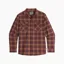 Royal Robbins Vogelsang Shirt in Loganberry Round Top Plaid