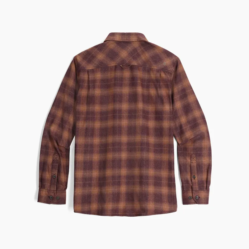 Royal Robbins Vogelsang Shirt in Loganberry Round Top Plaid-1