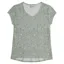 Royal Robbins Women's Featherweight Tee in Sage Leaf Heather Sunburst