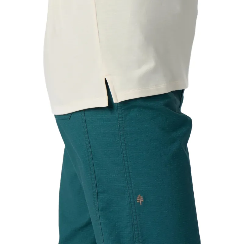 Royal Robbins Women's Madera V Neck Shirt in Chalk-3
