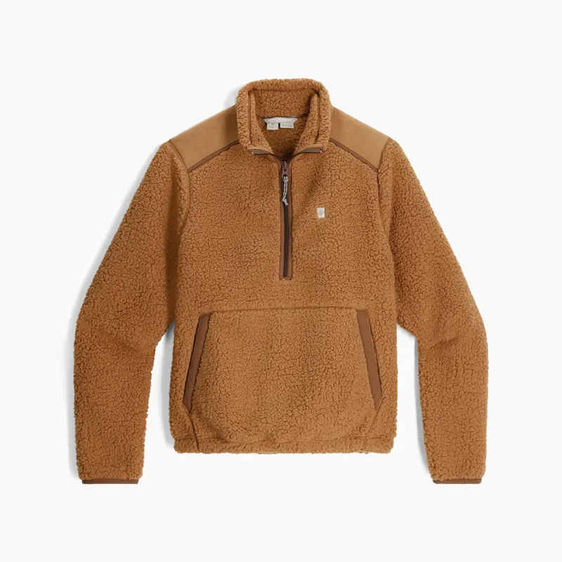 Royal Robbins Women's Palisades 1/2 Zip Top in Tawny