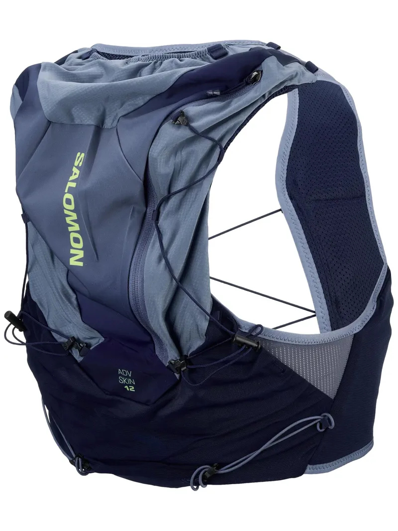 Salomon ADV Skin 12 Set Pack in Maritime Blue/Grisaille/Lime-1