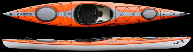 Stellar S14 LV G2 Advantage Touring Kayak in Orange