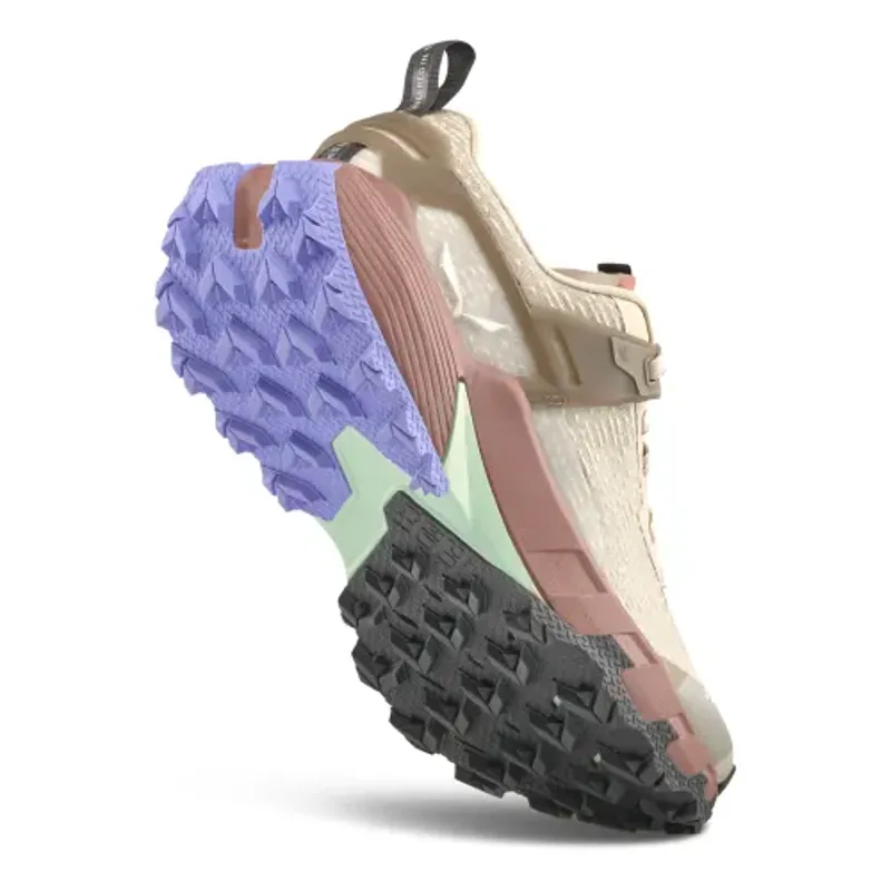 Salewa Women's Pedroc 2 Hiking Shoes in Oatmeal/Etruscan Red-3