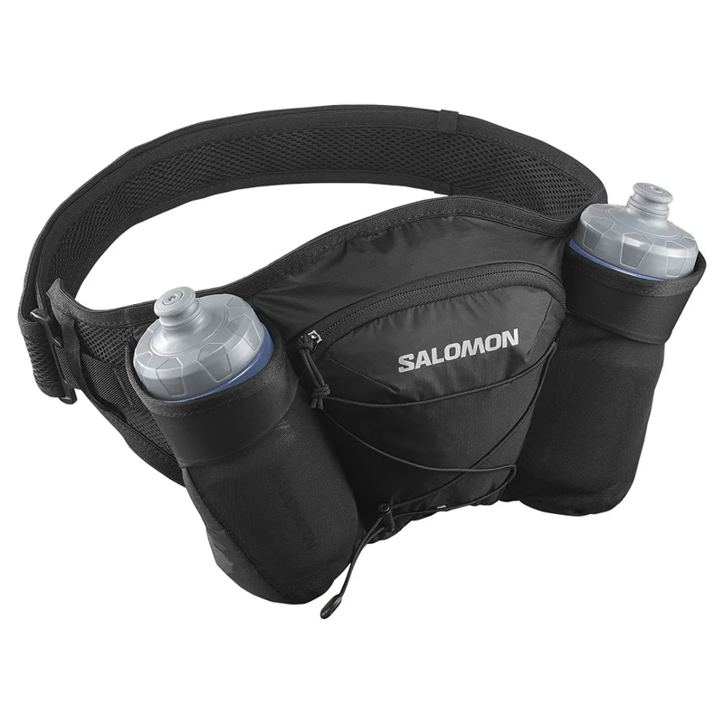 Salomon Cross 2 Bottles Belt in Black