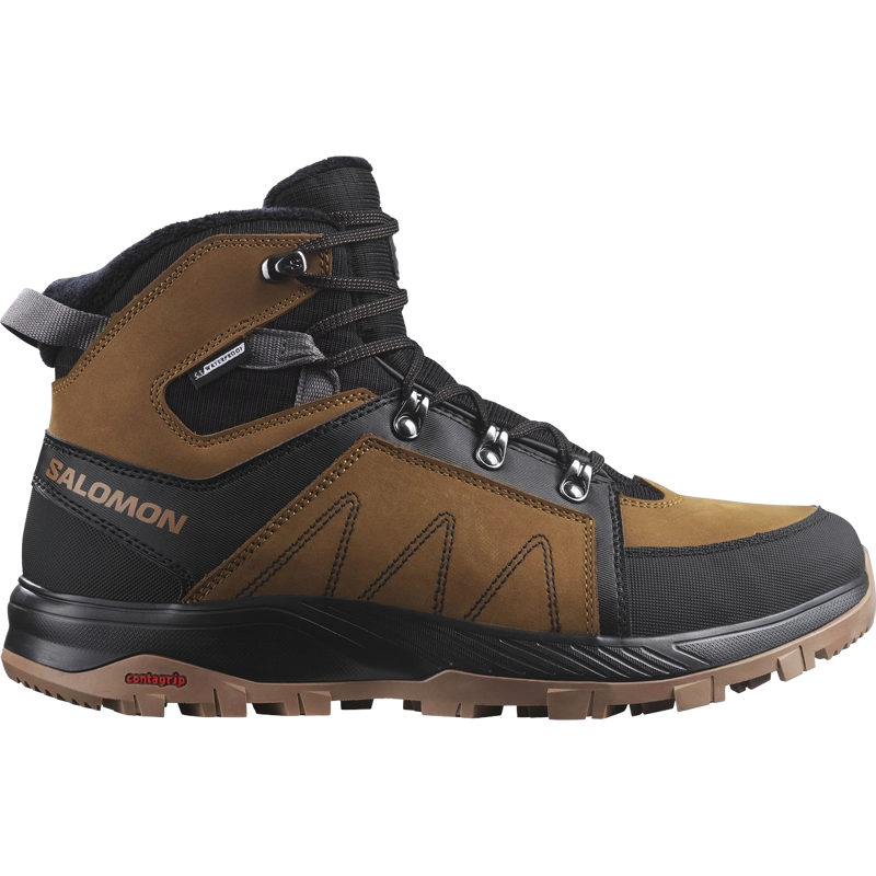 Salomon Outchill TS CSWP Boot in Rubber/Black/Magnet-1