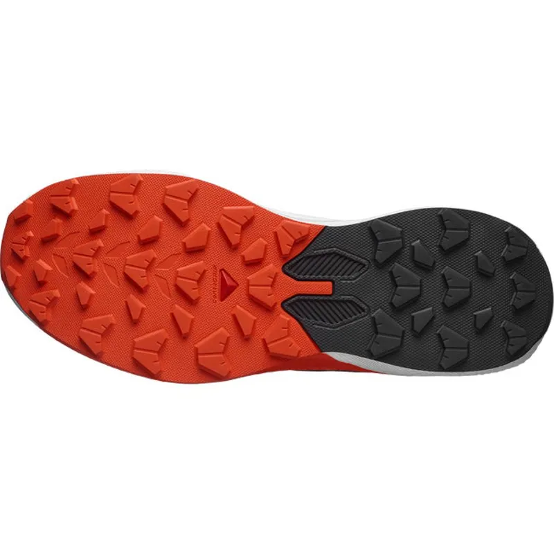 Salomon Pulsar in Black/White/Cherry Tomato-4