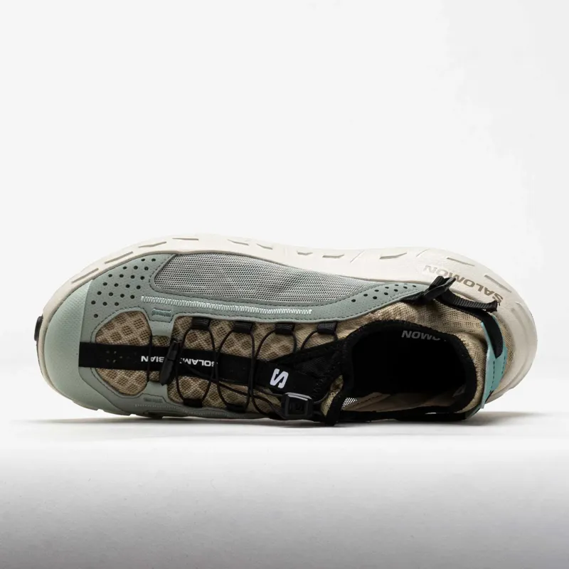 Salomon Solamphibian in Desert Tan/Wrought Iron/Clearly Aqua-4