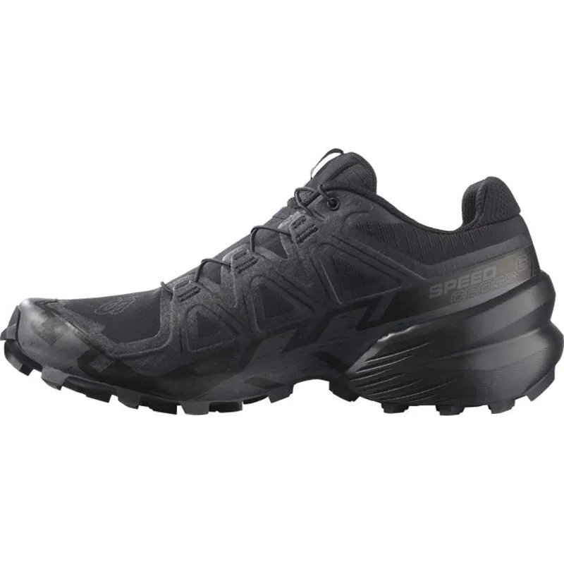 Salomon Speedcross 6 in Black/Phantom-2