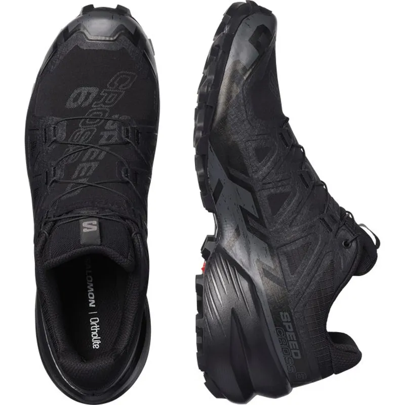 Salomon Speedcross 6 in Black/Phantom-3