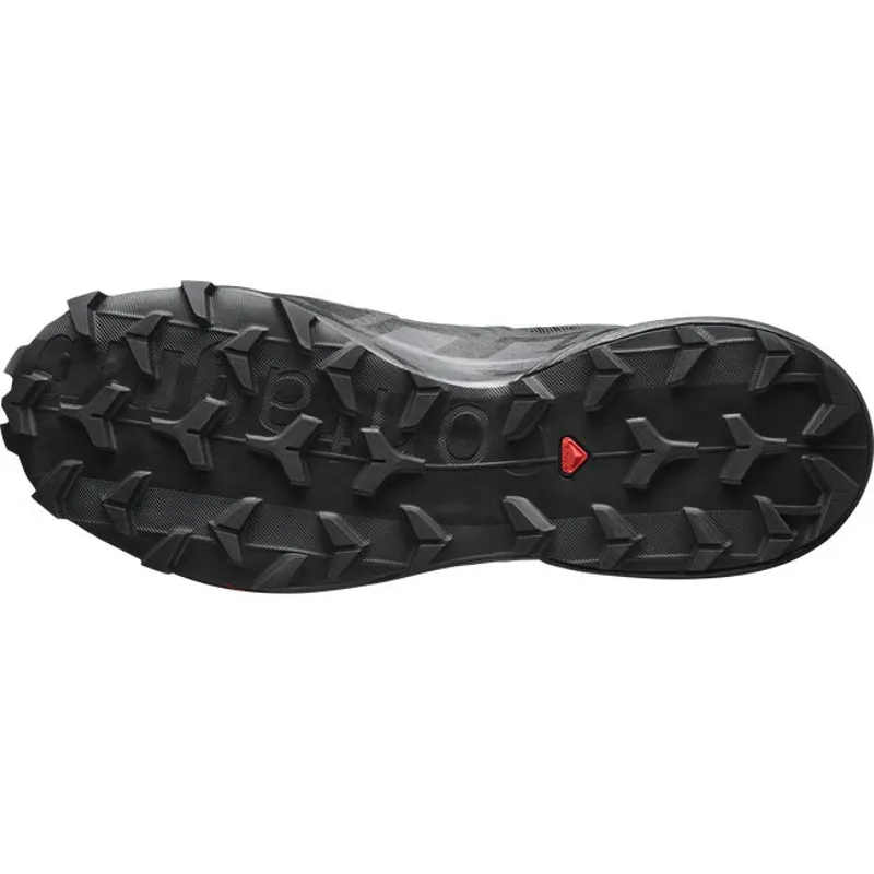Salomon Speedcross 6 in Black/Phantom-5