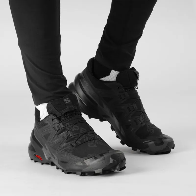 Salomon Speedcross 6 in Black/Phantom-6