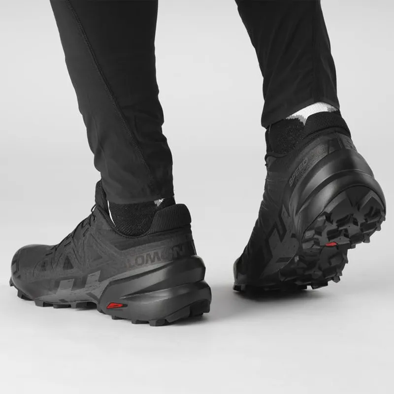 Salomon Speedcross 6 in Black/Phantom-7