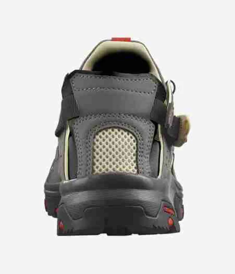 Salomon Techamphibian 5 Water Shoes in Pewter/Moth/Fiery Red-4