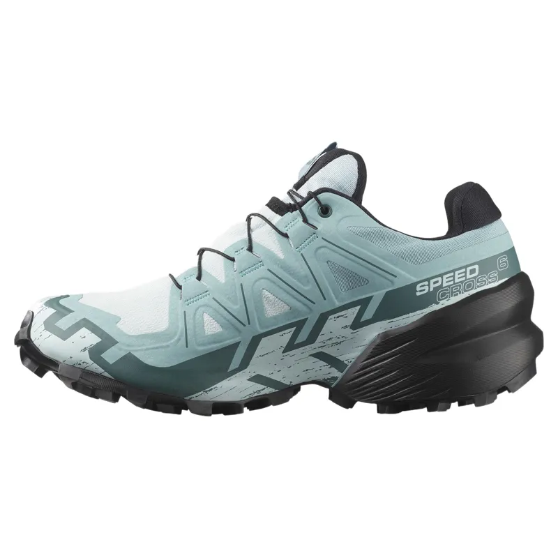 Salomon Women's Speedcross 6 GTX in Ballad Blue/Black/Tourmaline-1
