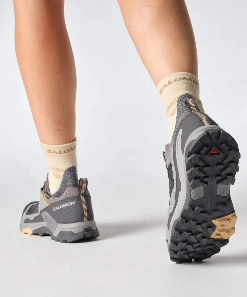 Salomon Women's X Ultra 5 GTX in Plum Kitten/Nine Iron/Soft Clay-6