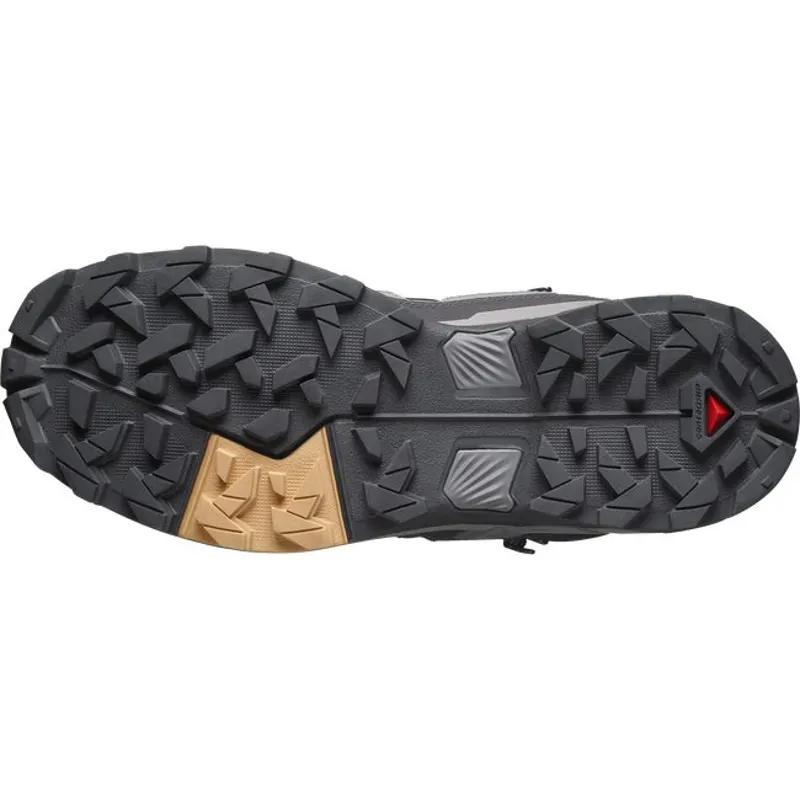 Salomon Women's X Ultra 5 Mid GTX Boot in Nine Iron/Gull/Soft Clay-5