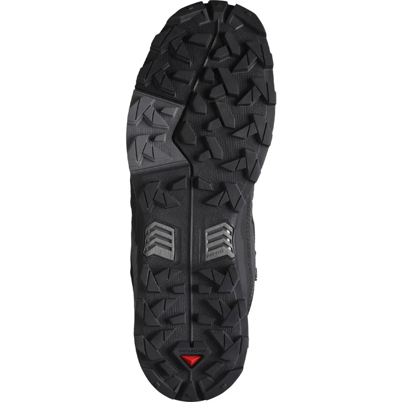 Salomon X Ultra 5 Mid GTX Hiking Boot Black/Asphalt in Wide-5