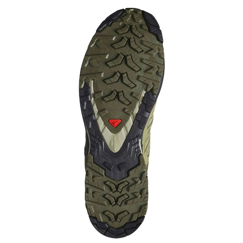 Salomon XA Pro 3D V9 GTX Shoe in Dried Herb/Black/Olive Night-4