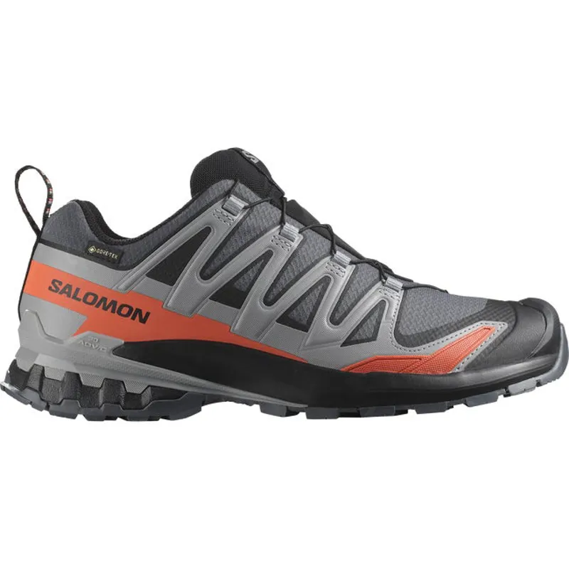 Salomon XA Pro 3D V9 GTX Wide in Turbulance/Black/Burnt Ochre