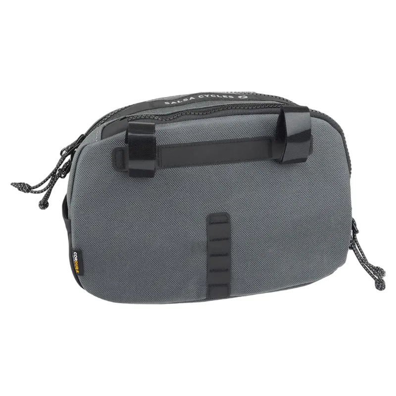 Salsa Exp-R Series Fireweed Handlebar Bag in Gray-1
