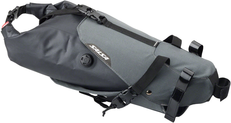 Salsa EXP Series Saguaro Seat Bag Medium in Gray