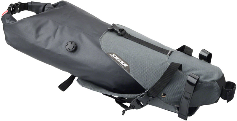 Salsa EXP Series Saguaro Seat Bag Medium in Gray-2