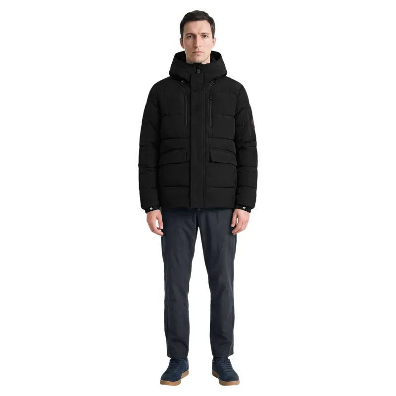 Save The Duck Espel Short Parka in Black-2