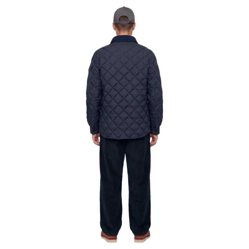 Save The Duck Firmin Puffer Jacket in Blue Black-2