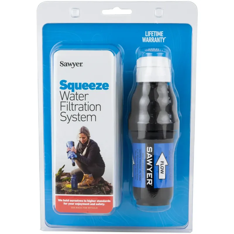 Sawyer Point One Squeeze Water Filter System w/2 1L Pouches-2