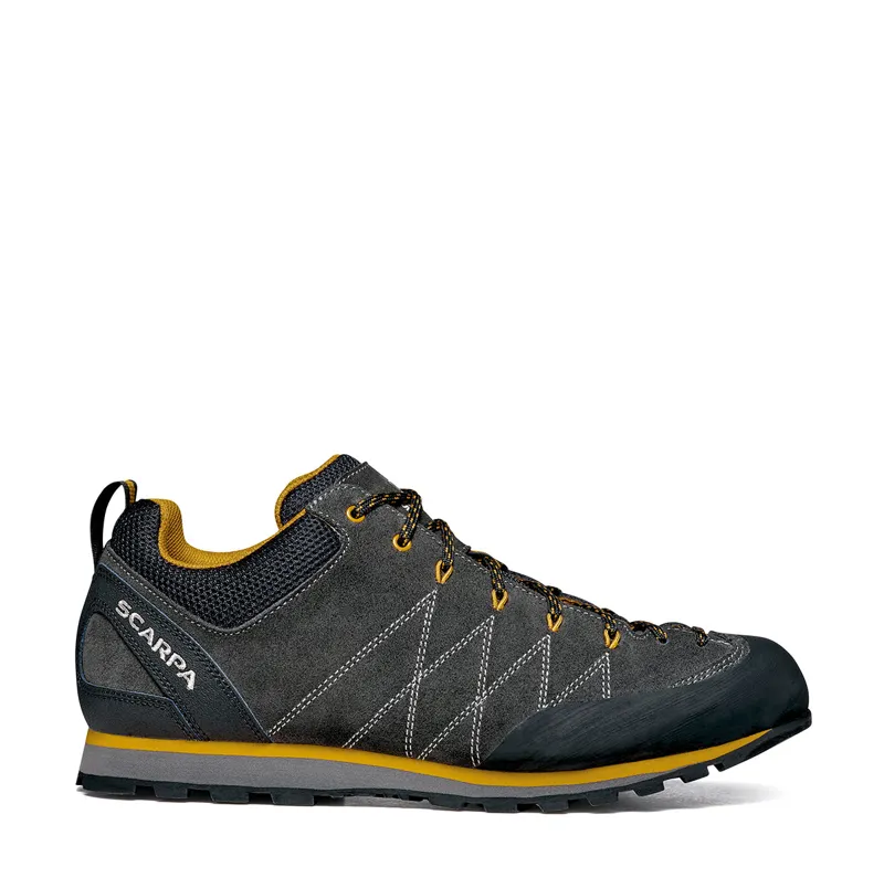 Scarpa Crux Approach Shoes in Shark/Mustard-1