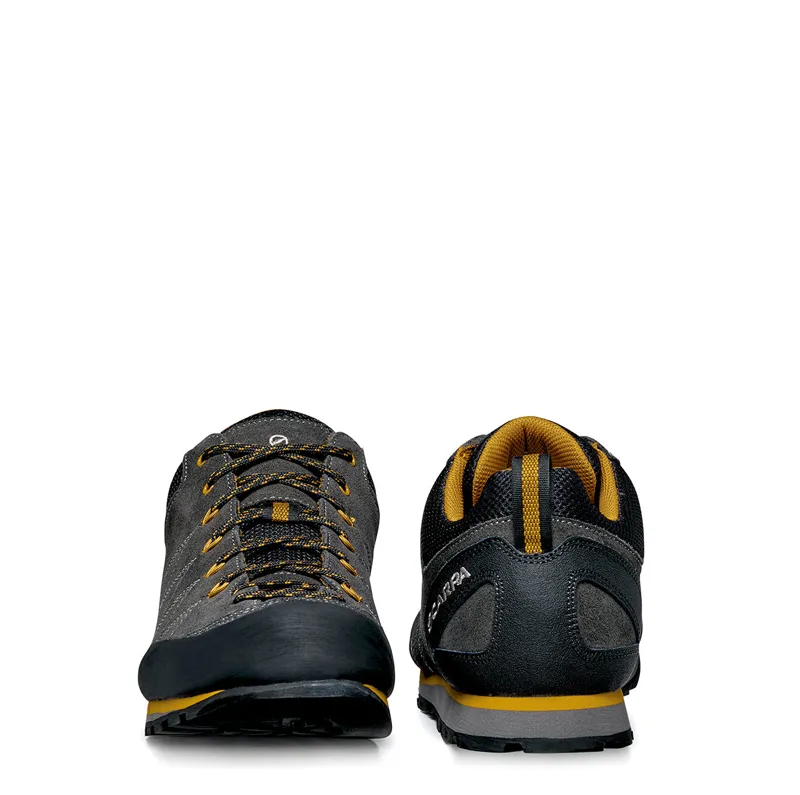 Scarpa Crux Approach Shoes in Shark/Mustard-3