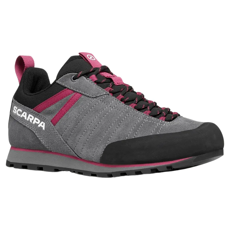 Scarpa Women's Crux 2 Approach Shoes in Smoke/Raspberry-1