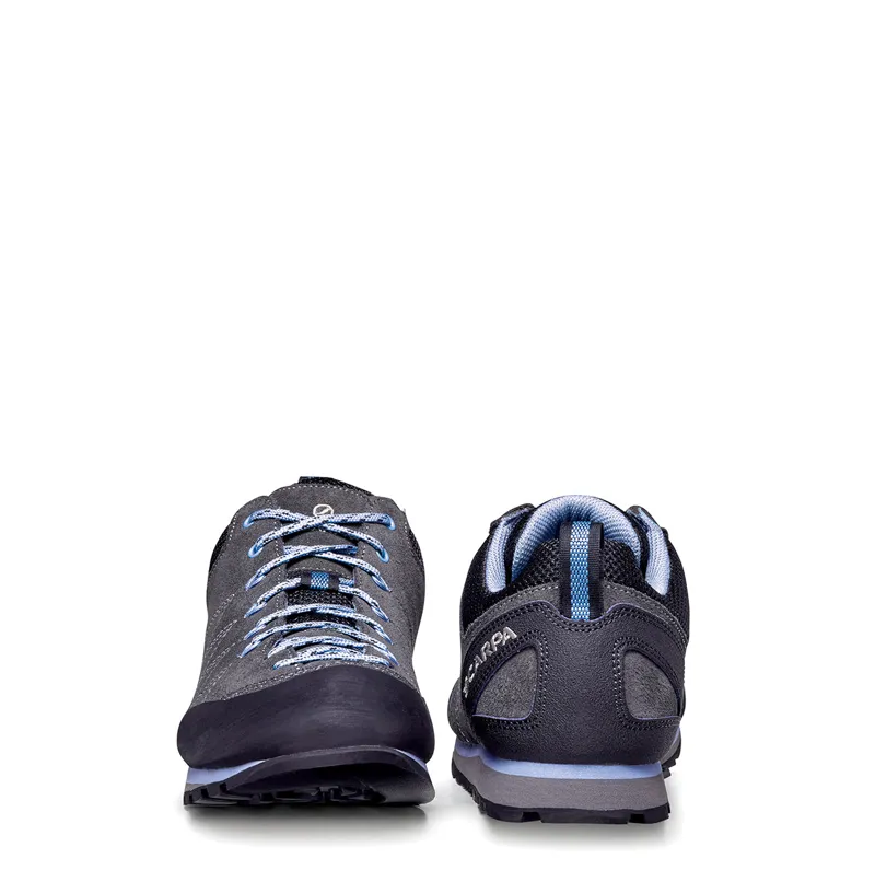 Scarpa Women's Crux Approach Shoes in Shark/Lavender-3