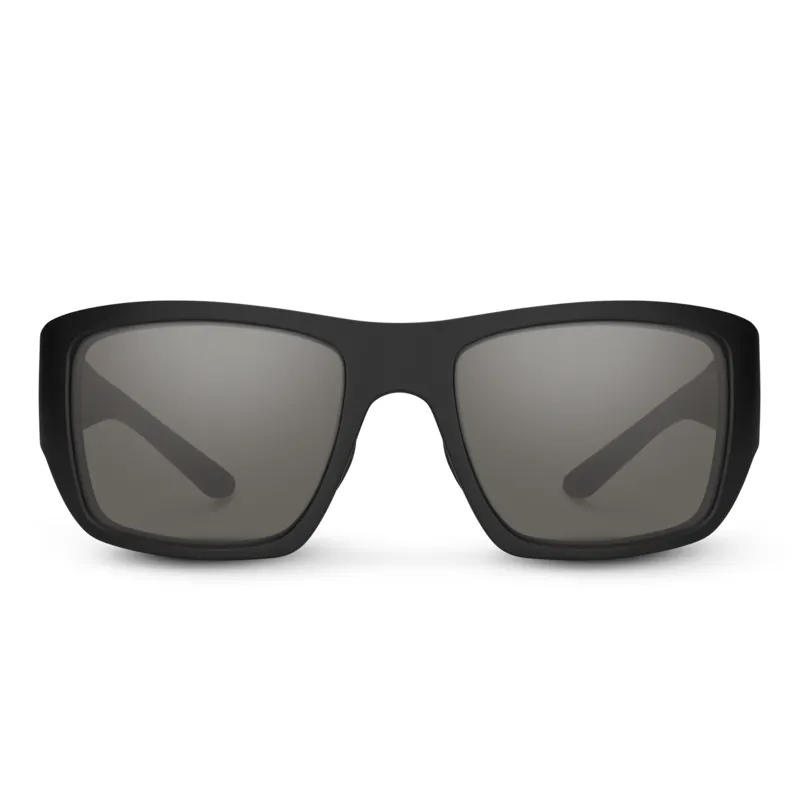Suncloud Sculpin Sunglasses in Matte Black w/Polarized Grey Lens-1
