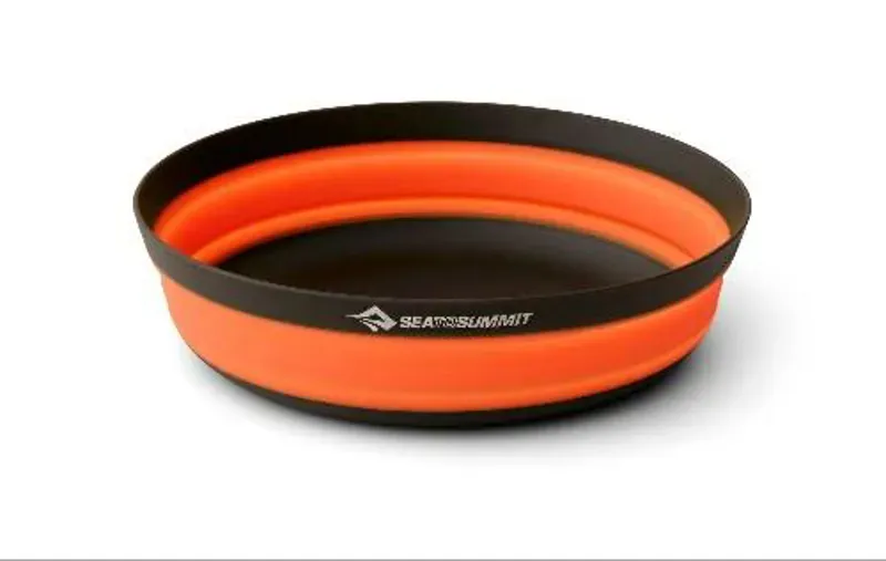 Sea To Summit Frontier UL Collapsible Bowl Medium in Puffins Bill Orange