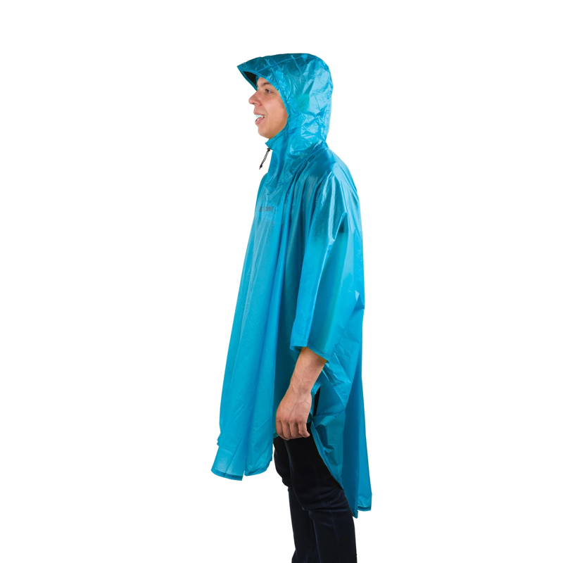 Sea To Summit Ultra-Sil Nano Poncho in Pacific Blue